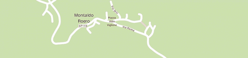 Mappa della impresa poste italiane spa a MONTALDO ROERO