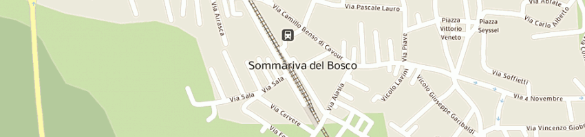 Mappa della impresa allianz subalpina spa a SOMMARIVA DEL BOSCO