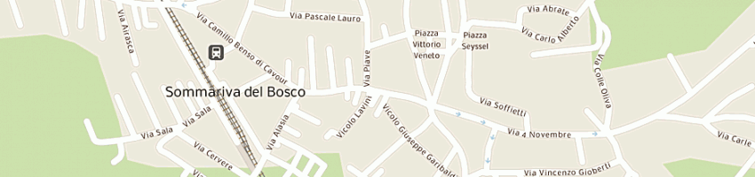 Mappa della impresa olivero bernardino a SOMMARIVA DEL BOSCO