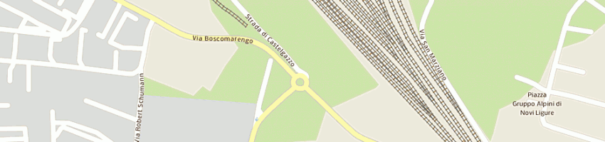 Mappa della impresa centro spianatura novese srl a NOVI LIGURE