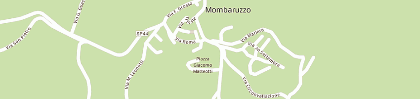 Mappa della impresa roveglia cinzia a MOMBARUZZO