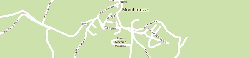 Mappa della impresa pesce giuseppe francesco ernesto a MOMBARUZZO