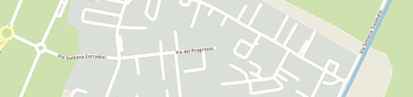 Mappa della impresa tata srl a CORREGGIO