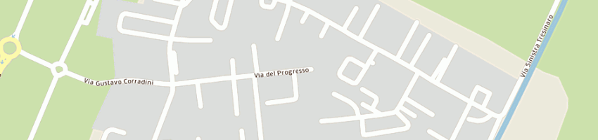 Mappa della impresa aw srl a CORREGGIO