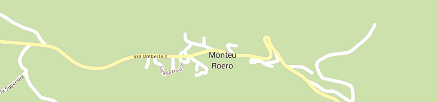 Mappa della impresa poste italiane spa a MONTEU ROERO