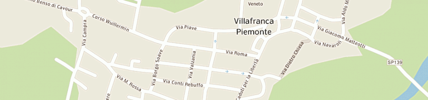 Mappa della impresa bottano francesco a VILLAFRANCA PIEMONTE