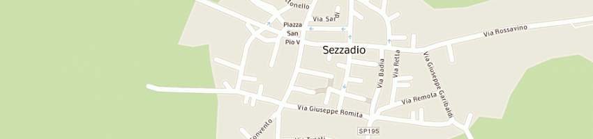 Mappa della impresa ricagno giuseppe a SEZZADIO