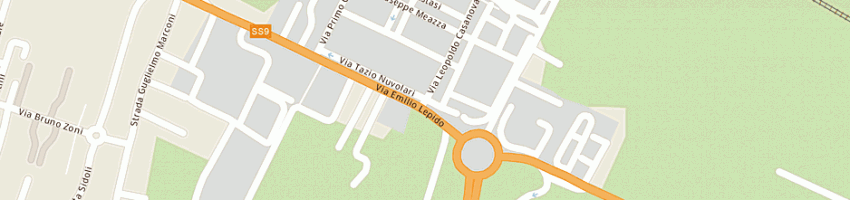 Mappa della impresa vetrindustria parmense srl a PARMA