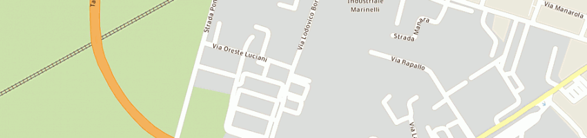 Mappa della impresa piazza franco srl a PARMA
