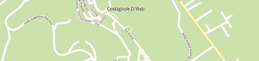Mappa della impresa cantina comunale dei vini di costigliole d'asti a COSTIGLIOLE D ASTI