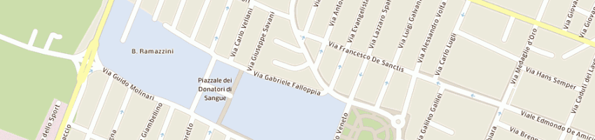 Mappa della impresa villamediana editrice di saetti luciana a CARPI