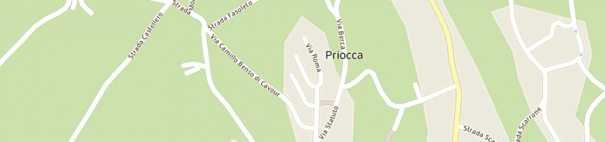 Mappa della impresa municipio a PRIOCCA