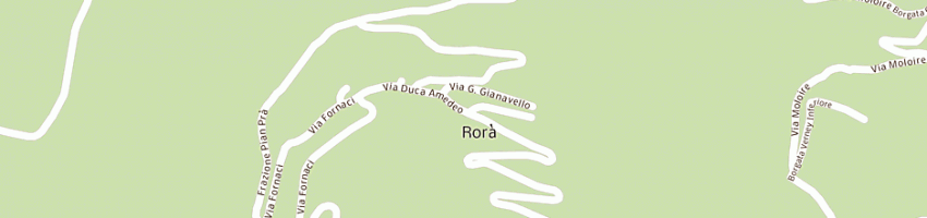 Mappa della impresa gelso dario a RORA 