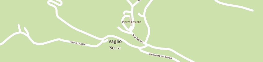 Mappa della impresa dima (srl) a VAGLIO SERRA