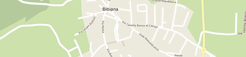 Mappa della impresa municipio a BIBIANA