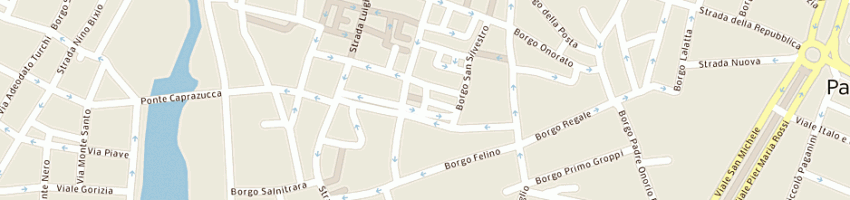 Mappa della impresa bonomini giuseppe a PARMA