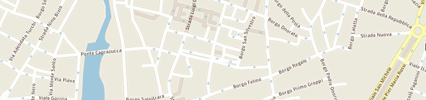 Mappa della impresa 9 borgo giacomo a PARMA