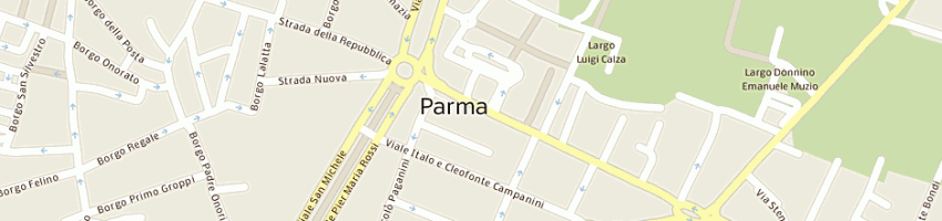 Mappa della impresa ristorante pizzeria don alfonso a PARMA