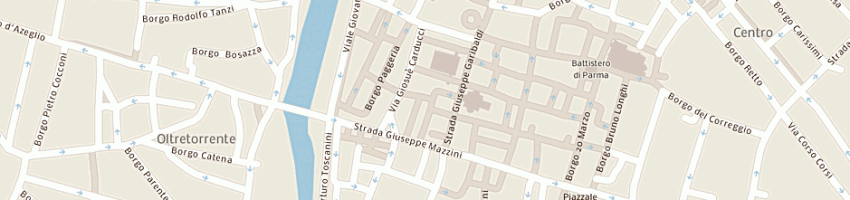 Mappa della impresa seven pub a PARMA