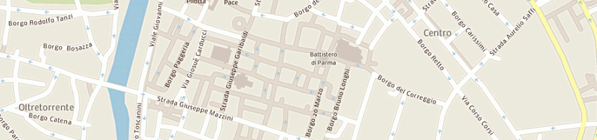 Mappa della impresa piazza duomo srl a PARMA