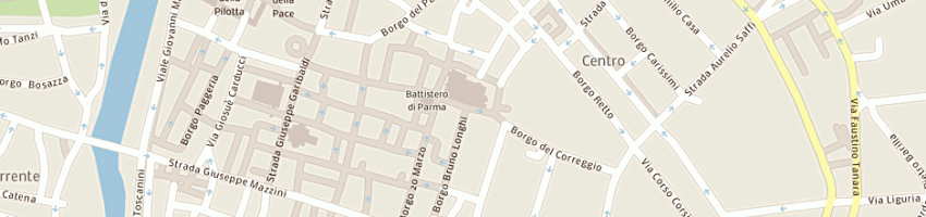 Mappa della impresa fratello mario a PARMA