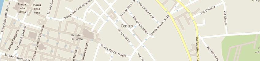 Mappa della impresa cervi enrico a PARMA