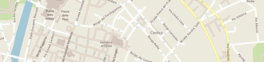 Mappa della impresa scuola privata a PARMA