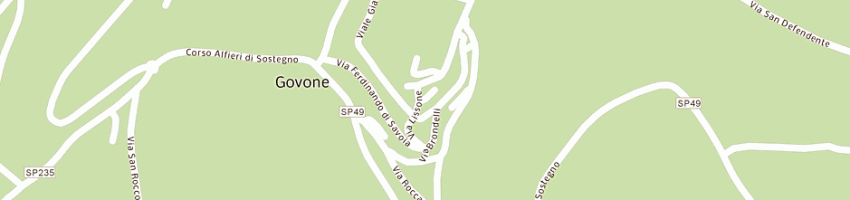 Mappa della impresa daniela acconciature a GOVONE