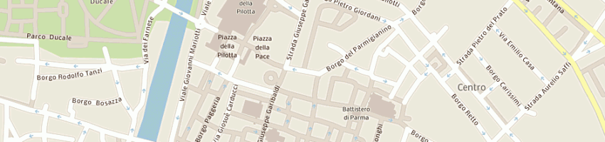 Mappa della impresa poste italiane spa a PARMA