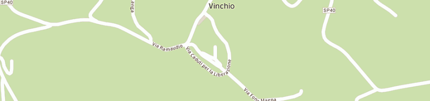 Mappa della impresa francino antonio a VINCHIO