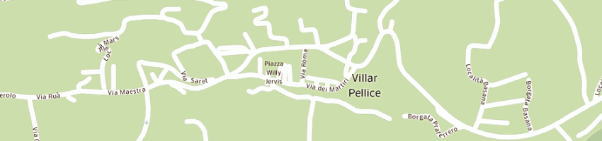 Mappa della impresa casa valdese per anziani a VILLAR PELLICE