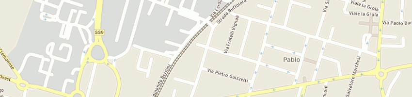 Mappa della impresa bar latteria ardino teresa a PARMA