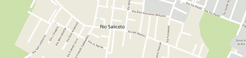 Mappa della impresa creativita' di ferretti nicola a RIO SALICETO