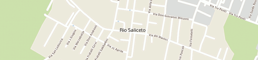 Mappa della impresa annapaola (snci) a RIO SALICETO