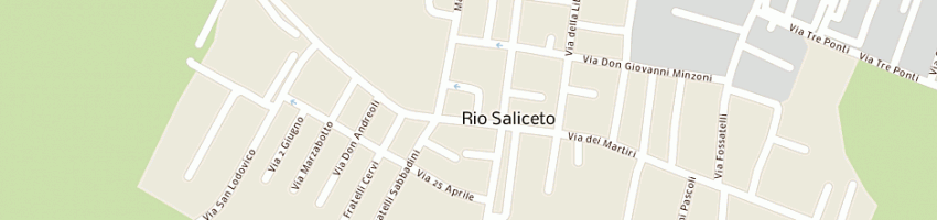Mappa della impresa gelateria la perla di iemmi paola a RIO SALICETO