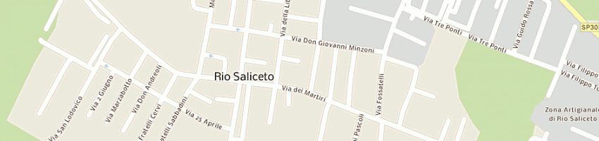 Mappa della impresa italmaglia a RIO SALICETO