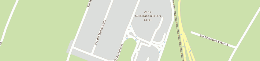 Mappa della impresa sarba spa a CARPI