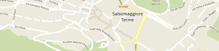 Mappa della impresa bar piccolo bar a SALSOMAGGIORE TERME