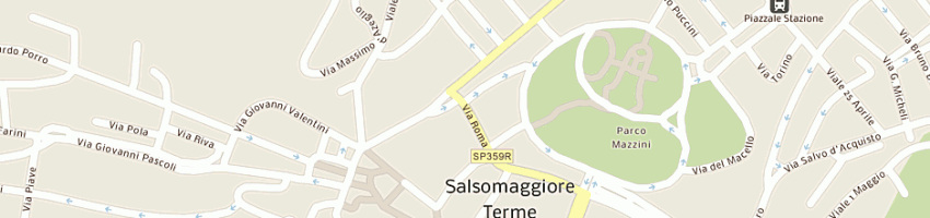 Mappa della impresa terme di salsomaggiore a SALSOMAGGIORE TERME