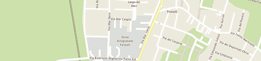 Mappa della impresa emilplast sas a CARPI