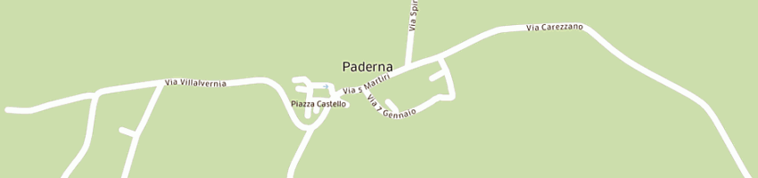 Mappa della impresa poste italiane spa a PADERNA