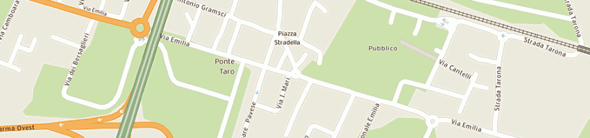 Mappa della impresa parma's heart di ponghellini antonella a FONTEVIVO