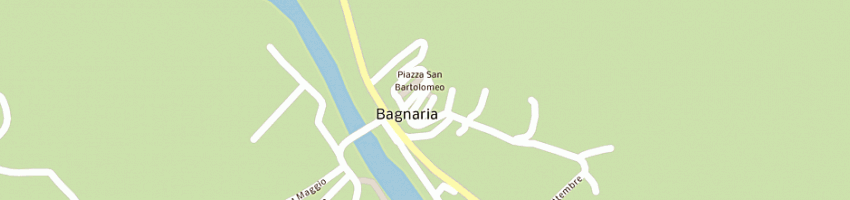 Mappa della impresa pedemonte fabrizio a BAGNARIA