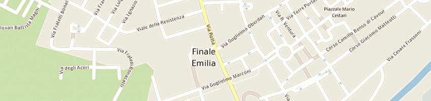 Mappa della impresa family srl a FINALE EMILIA