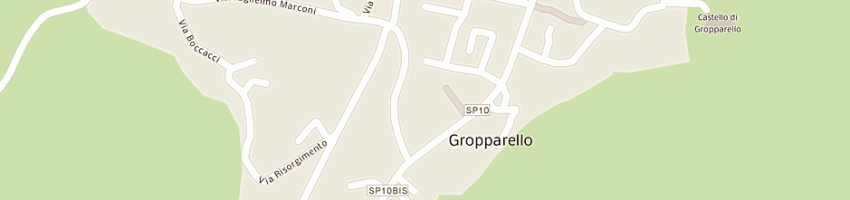 Mappa della impresa vallavanti giuseppe a GROPPARELLO