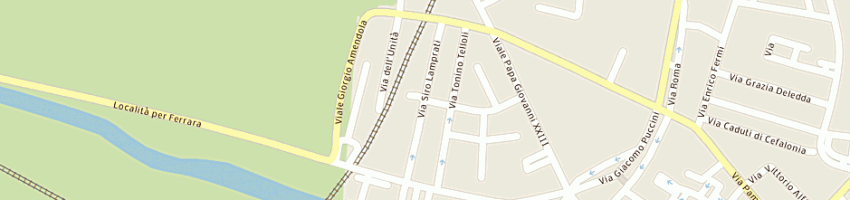 Mappa della impresa ferroni alberto a CODIGORO