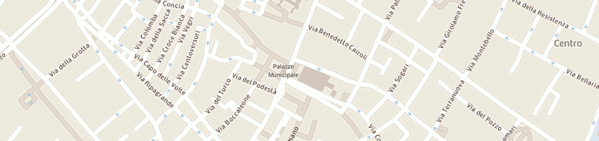 Mappa della impresa de zovi a FERRARA