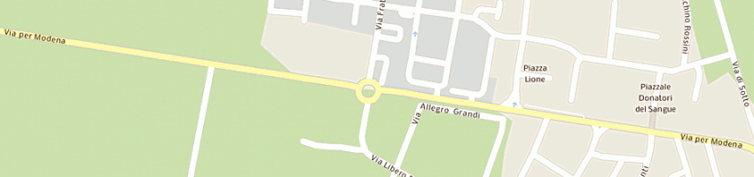 Mappa della impresa sighinolfi gabriele e maria gabriella (subentrata a balboni alfio) a FINALE EMILIA