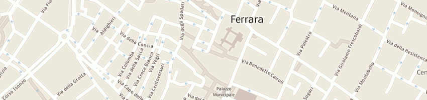 Mappa della impresa cassetti fiorenza a FERRARA