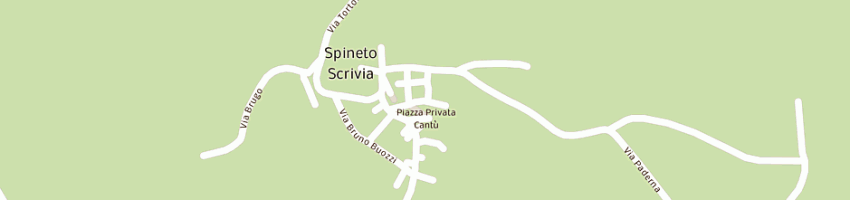 Mappa della impresa comune di spineto scrivia a SPINETO SCRIVIA